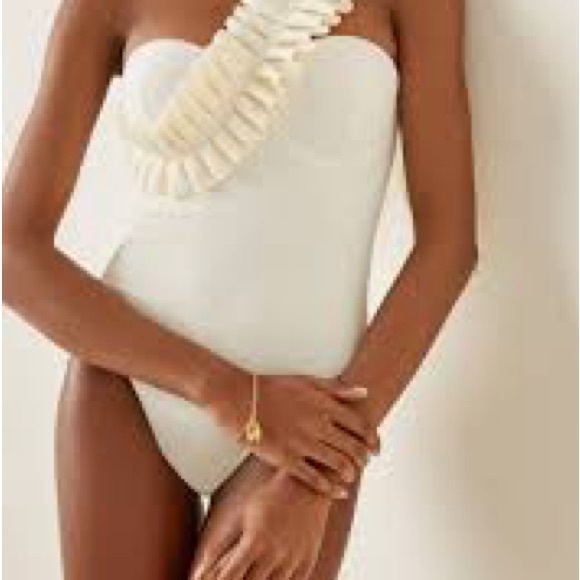 Andrea Iyamah
Nisi Pleated-Strap One-Piece Swimsuit - Picture 2 of 6